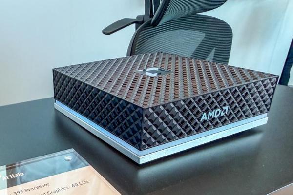 AMD展示锐龙AI Halo开发者平台：128GB超大内存轻松玩转智能体AI