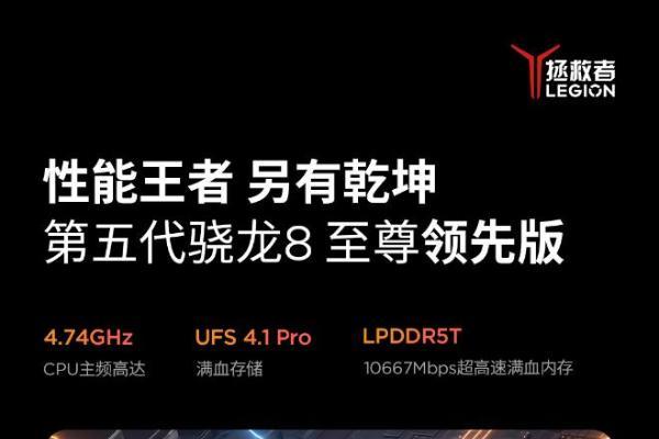 平板首发：拯救者Y700无极搭载骁龙8Elite Gen5领先版