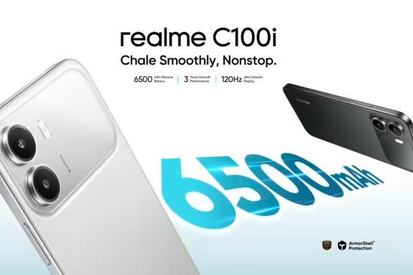 realme海外推出新机C100i：搭载紫光展锐T7250 定位入门