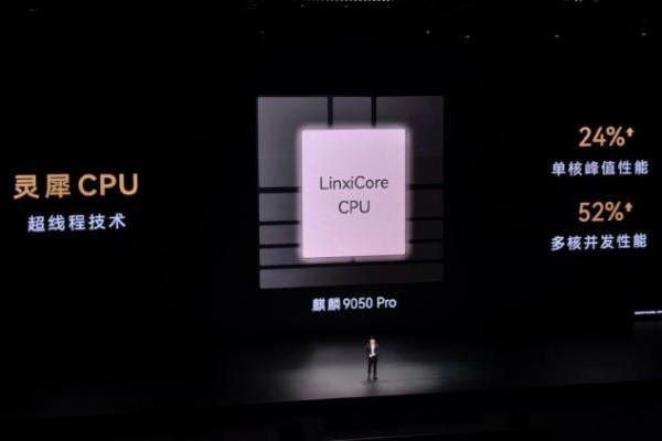 余承东飙英文介绍麒麟9050 Pro，连喊三个Super！