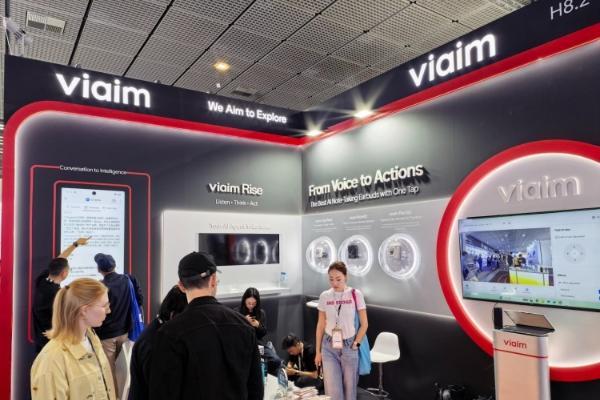 IFA 2026探展：viaim Rise登场，AI智能体耳机开始从“记录”走向“行动”