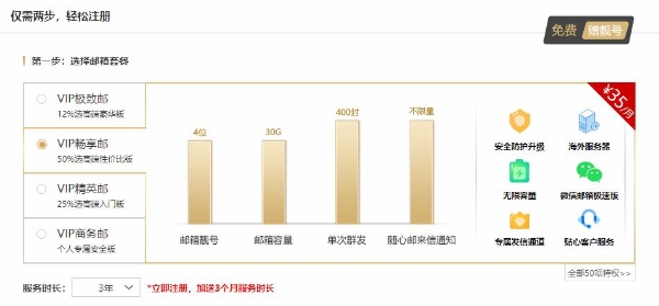 邮箱号怎么注册？