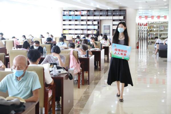 确保公共服务环境安全有序，山东潍坊图书馆强化疫情防控