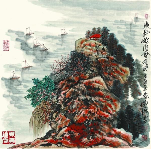 深圳文博会 | 暮年诗力在 新画更幽微——读史文集的画