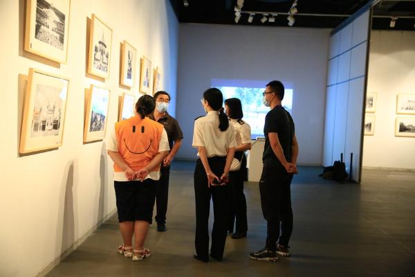 “北京中轴线文化传承创意影像展”在天津美术馆开幕