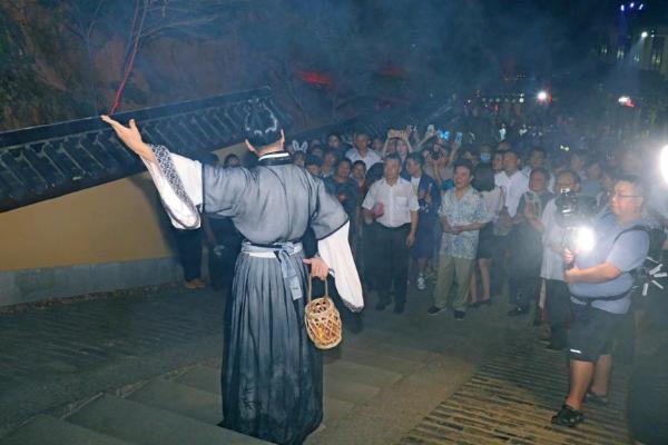 旅游 | 湖南长沙开启“三山文化”时代 “楷圣故里”书堂山5D行浸式光影秀问世首秀