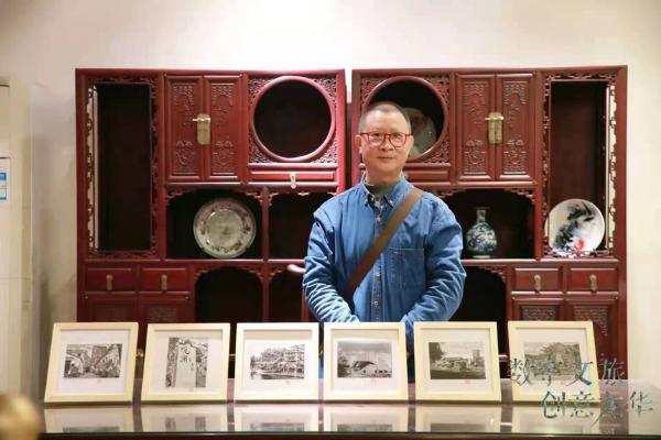 南方观察丨梁国富版画作品《魅力龙华》获一等奖