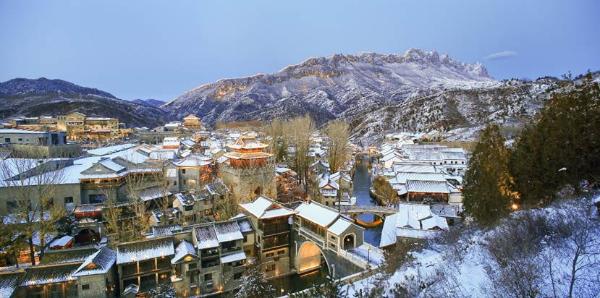 网红打卡地 | 古北水镇变身雪的童话世界