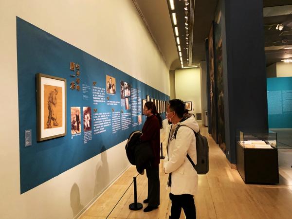 美术 | 《七七的号角》《女游击队员》...... 唐一禾存世经典作品亮相中国美术馆