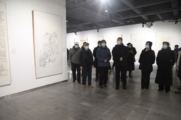 艺术 | 展现中国线描艺术最高水平 全国第六届中国画线描艺术展在河南开幕