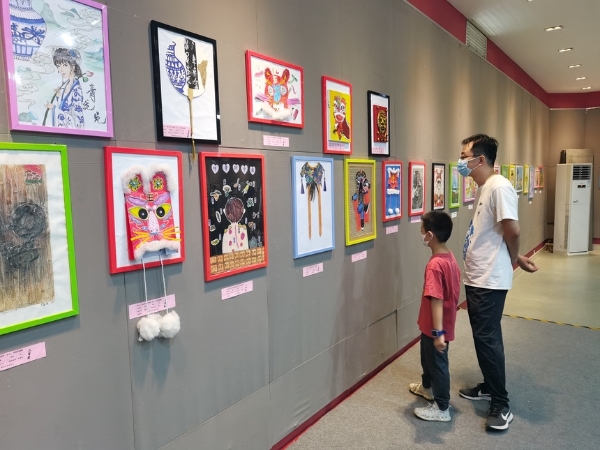 非遗｜陕西西安：200多幅作品彩绘孩子们的“非遗梦”