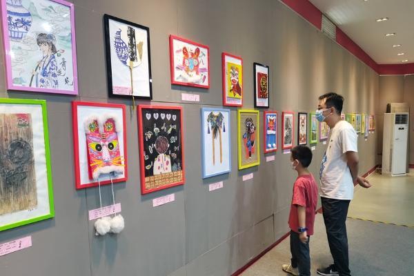 非遗｜陕西西安：200多幅作品彩绘孩子们的“非遗梦”
