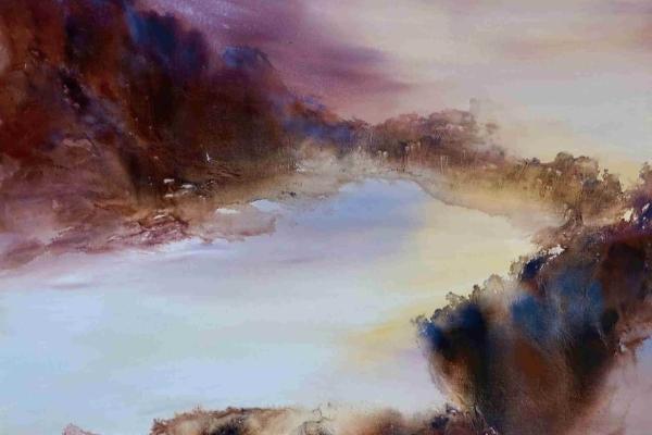 书画 | 中西方艺术审美融合的“云梦之境”