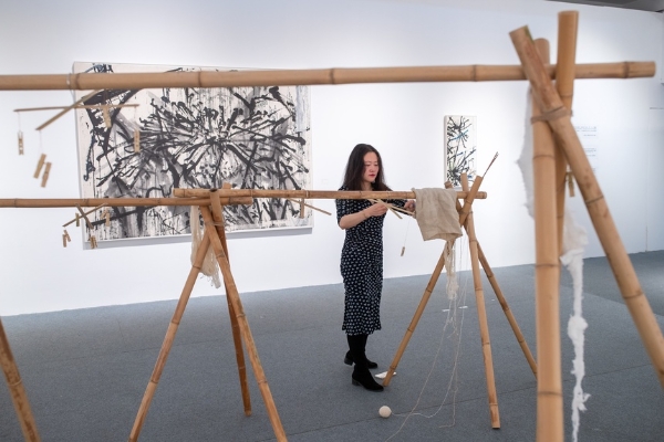 艺术 | 苏州籍艺术家双人展“水墨碰撞”诉说艺术思考