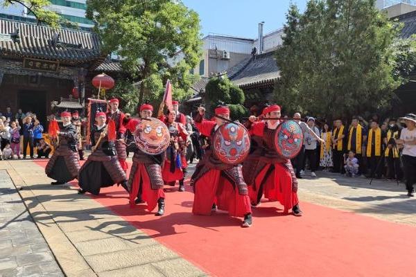 公共 | 关公民俗节日系列文化活动在太原大关帝庙举办
