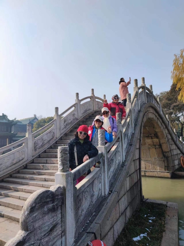 旅游 | 300多名湖北游客冬游扬州赏美景品美食