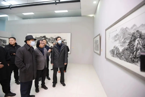艺术 | 挖掘焦墨山水的品格和意味——“醇墨溢彩”焦墨山水画展在中国国家画院举办
