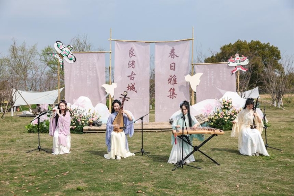 公共 | 一花一世界，一季一色彩：来杭州良渚古城赴一场“春天的约会”