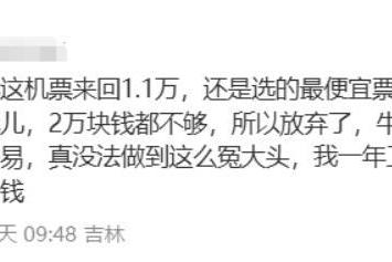 今年十一，机票吓退多少打工人？