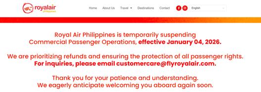 中资海外航司，宣布停飞