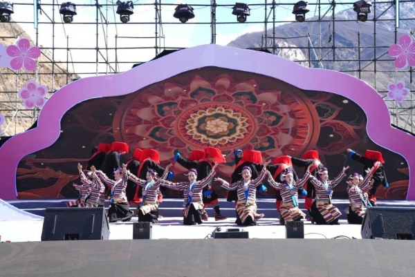 知·朗县丨林芝市第二十三届桃花旅游文化节朗县分会场活动开幕