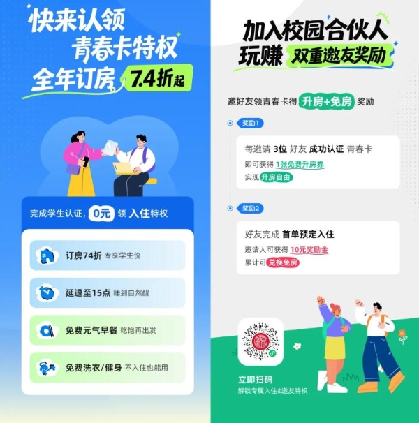 年轻人的第一张房卡，首旅如家想提前发出去