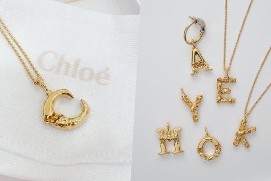 收Chloe字母系列！整理一次看：Chloe字母项链、Chloe字母戒指新太美！