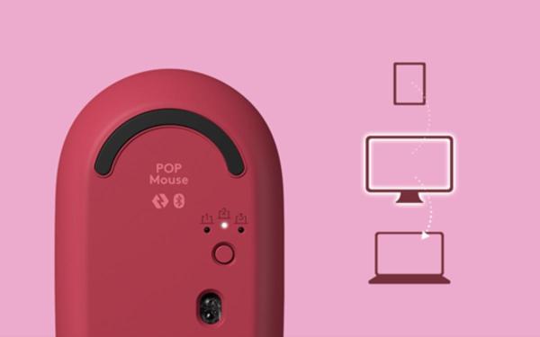 罗技POP MOUSE无线蓝牙滑鼠新登场！三款可爱撞色，还能自订EMOJI表情符号