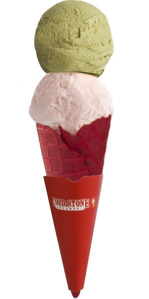 COLD STONE圣诞限定口味！「红丝绒、浓巧克冰淇淋」搭配造型冰淇淋杯超可爱！
