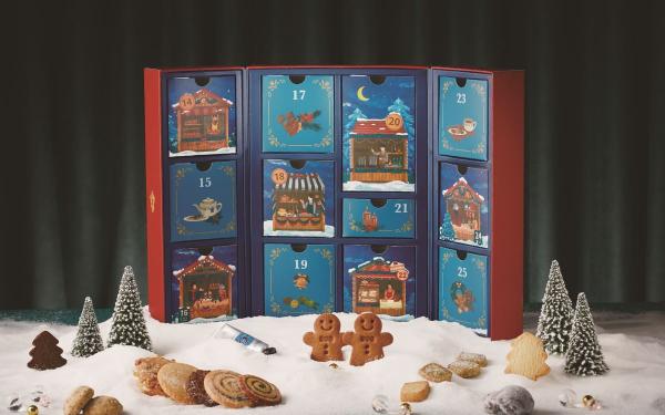 Aunt Stella手工饼干推出「圣诞倒数月曆」冬季限定饼干、香气浓郁的肉桂捲，收到太幸福！