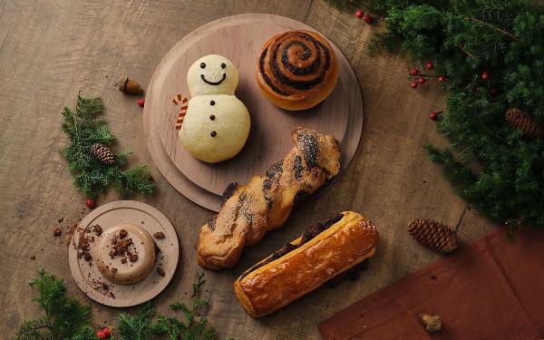 乐田面包屋推出阿华田系列商品！小雪人圣诞节庆面包、阿华田脆酷力奶酪都好想吃