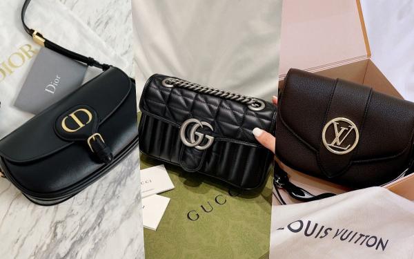 2022名牌包三万起收！LV、Dior、Gucci话题款价格容量整理！放得下手机皮夹超完美！