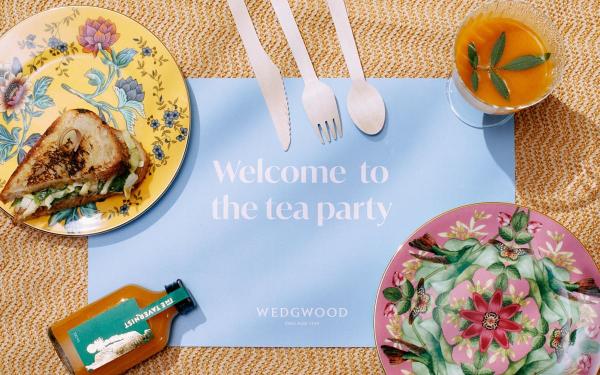 Wedgwood骨瓷餐盘 X 米其林餐盘The Tavernist推出「漫游美境• 丛林幻境野餐组」