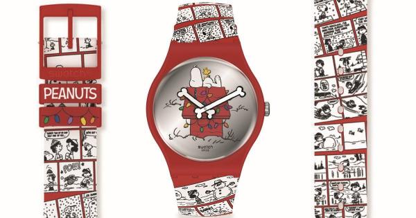 Swatch X Peanuts特别版腕表！史努比控必须收藏、当圣诞礼物太适合啦！