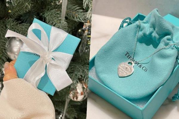 小蓝盒出新款！Tiffany单钻版『爱心小项链』背面可刻字、圣诞礼物、生日礼物这里选~