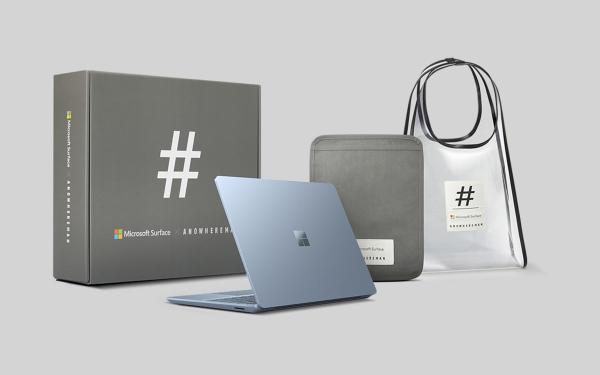 Microsoft Surface x ANOWHEREMAN联名笔电！超薄机身搭配绝美3色选