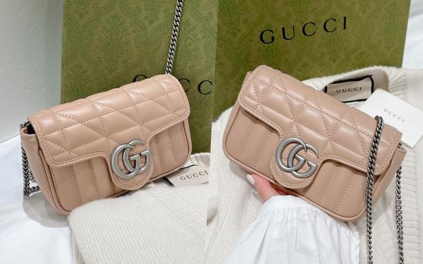 这咖太Q！Gucci新款GG包「奶茶链带包」小资价格三万初、不用等年终就能打包带走