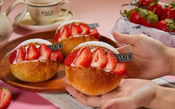 PAUL草莓季开跑！咸奶盖、野莓塔、生乳包，多款甜点席捲甜点控的胃！