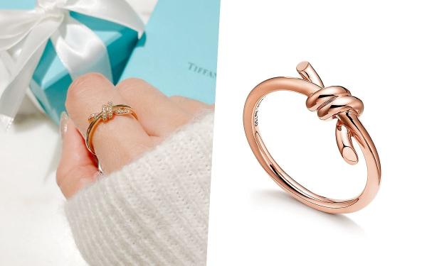 情人节礼物就它了！Tiffany六款入门小戒指推荐「微笑扭结、T系列」一万起收经典款！