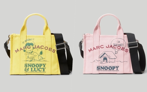 时髦悄悄话：Marc Jacobs超可爱The Peanut史努比系列！小托特、MJ相机包都想收