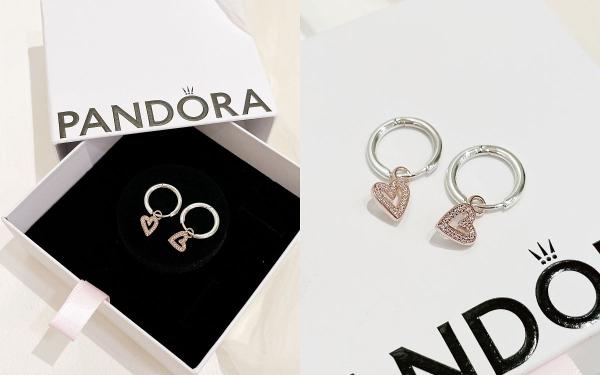 PANDORA新款小爱心『戒指、项链、耳环』纪念日、情人节礼物，NT.千元轻松无负担！