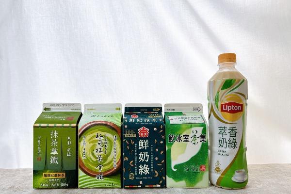 奶茶都有哪些口味？便利商店饮料「绿奶茶」5款推荐！义美鲜奶绿、饮冰室、京都抹茶，这款喝得到茉莉花香！