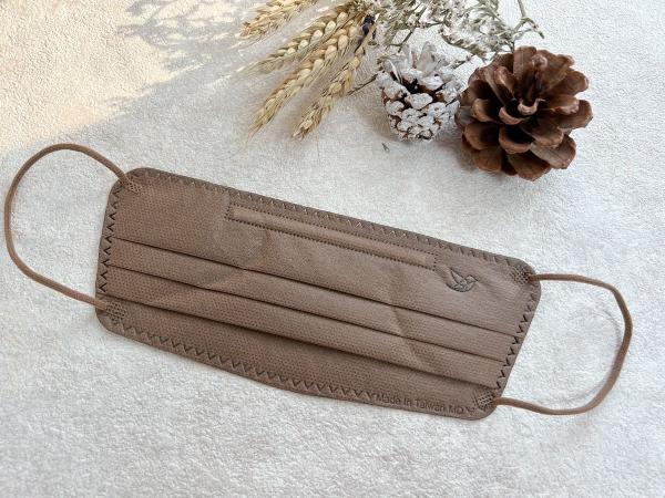 史上最小颜效果！美到昏「莫兰迪色」V美型口罩：奶茶杏、燕麦奶茶、干燥粉，全部包色！