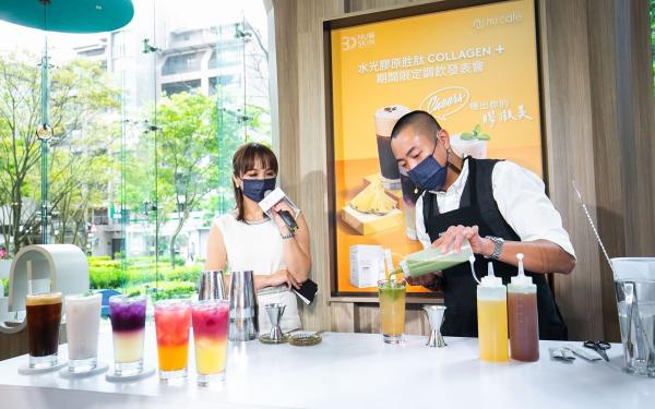 一边喝一边美！NU CAFÉ限定「美肌特调」高颜值色泽，酸甜口感清爽不腻！