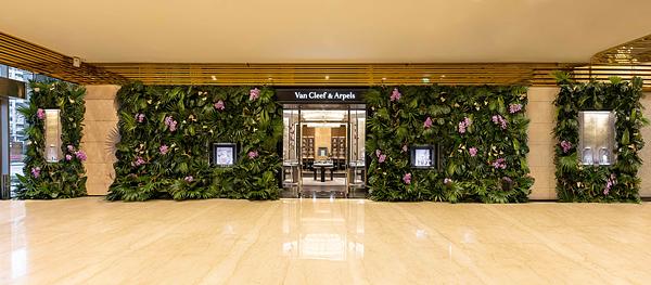 一同体验春日礼赞！Van Cleef＆Arpels 微风信义旗舰店「春日诗意花园」太美！