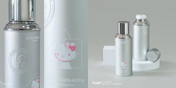 Pinkoi限定！Hello Kitty联名款 骆驼牌CAMEL保温瓶2款设计超可爱
