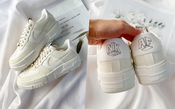 最美AF1就它！Nike Air Force 1爆款新色盐系奶油开卖价格整理、微厚底腿变超细！