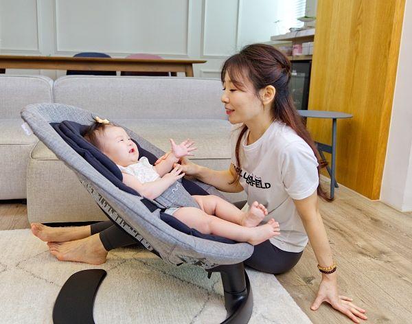 Nuna婴儿摇椅和婴儿床，让育儿时光展现出最极致的优雅美感！晋升时尚妈妈，工作生活两不误！
