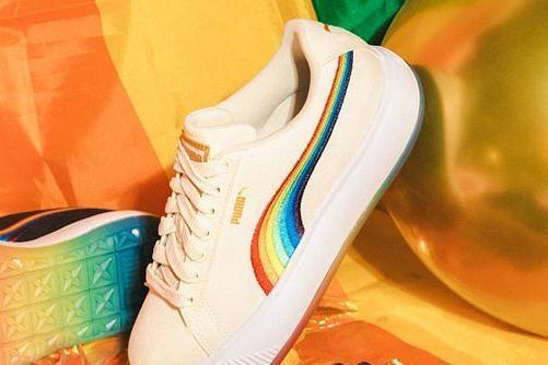 PUMA PRIDE PACK同志骄傲月！以超美「彩虹色」打造全新鞋款、单品，鼓励展现最真自我