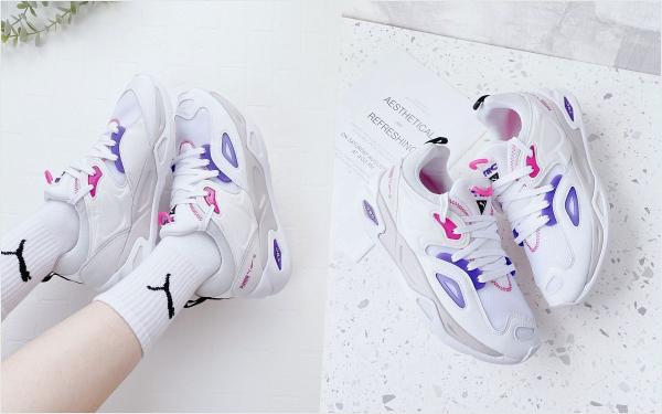 PUMA TRC Blaze长腿指定爆款！新色号「莓果奶霜紫」满满仙女气质、腿长无限飙升必须入手！